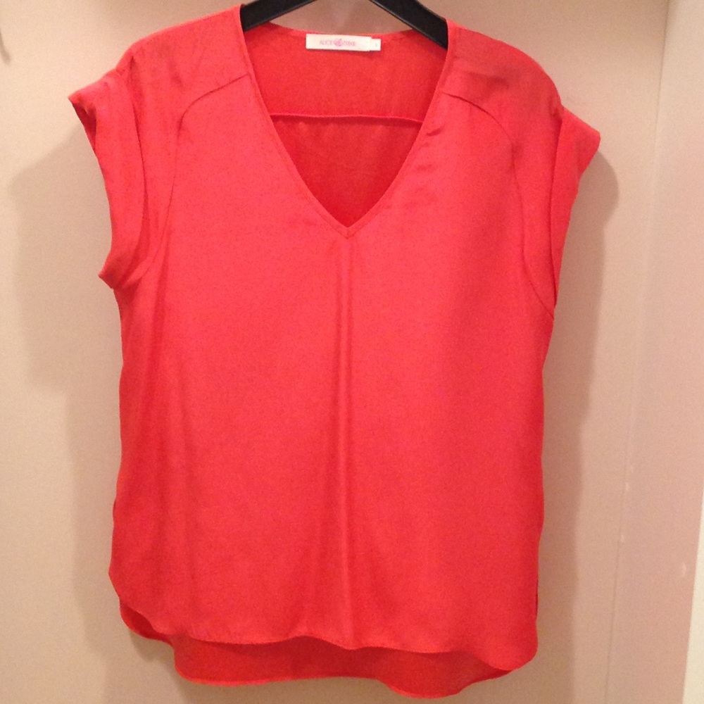 Alice & Trixie silk tunic top